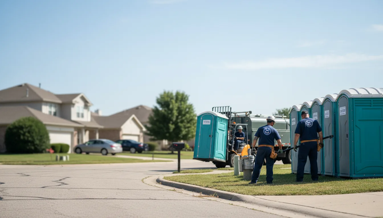Porta Potty Rental in Angleton, TX near me